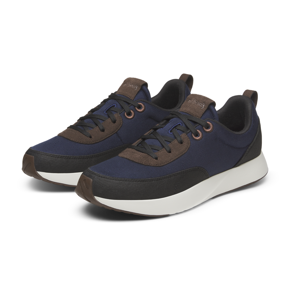 Women's Courier - Luxe - True Navy (Natural White Sole)