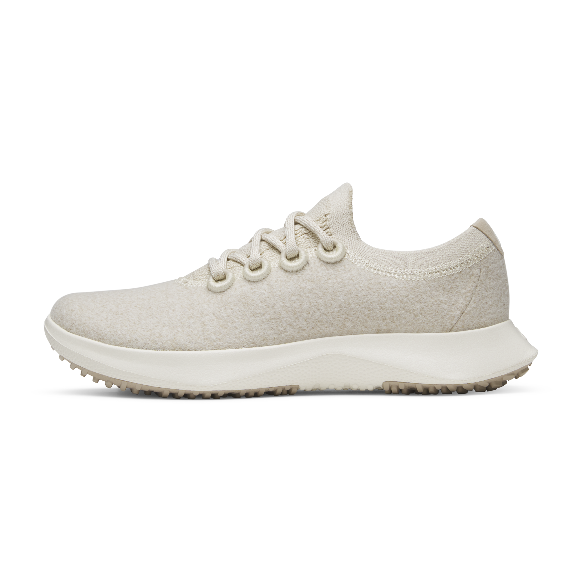 Women's Wool Dasher Mizzles - Stony Cream (Natural White Sole)