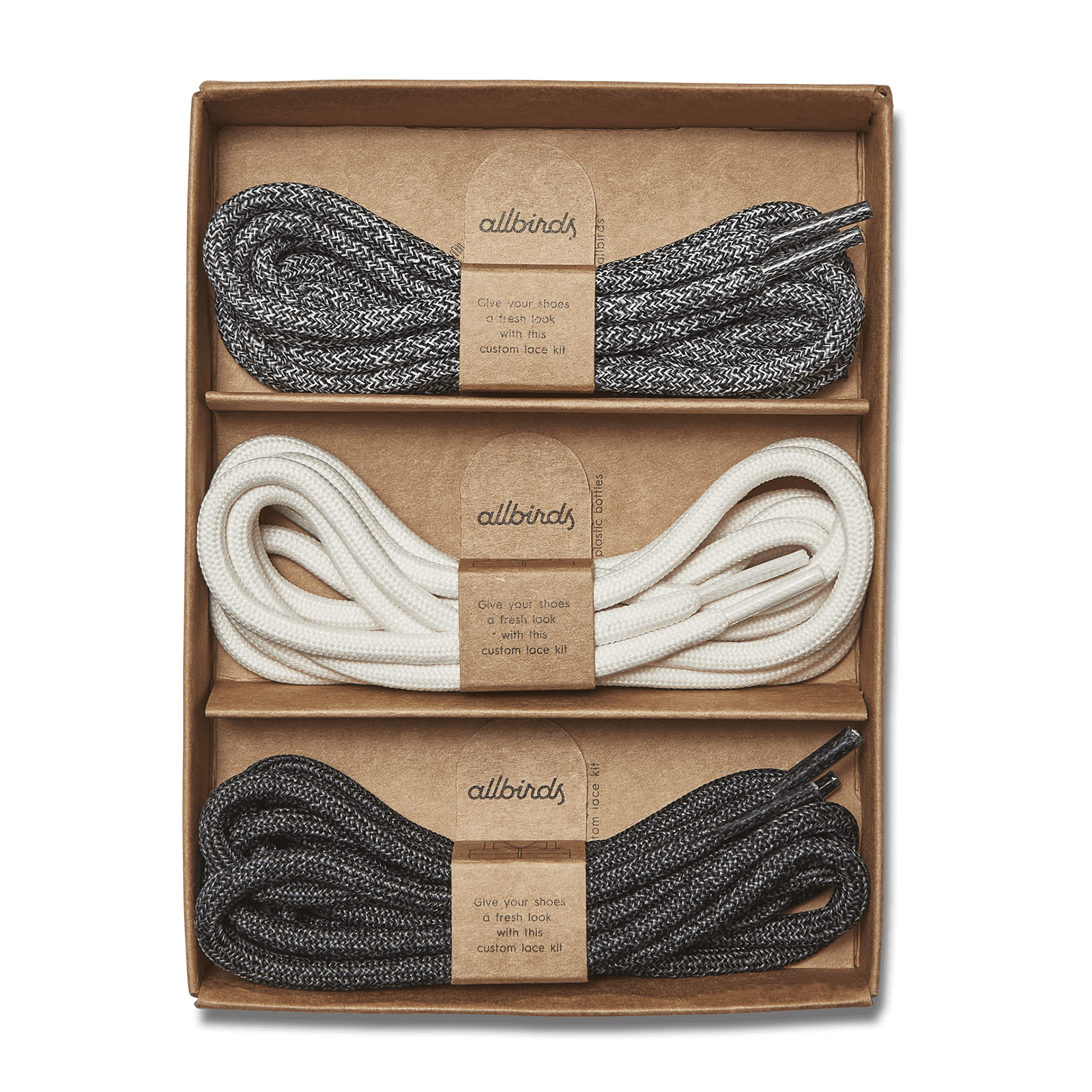 Runner Lace Kit - Natural Grey + Natural White + Natural Black