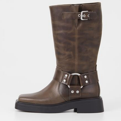 EYRA Brown Biker Boots