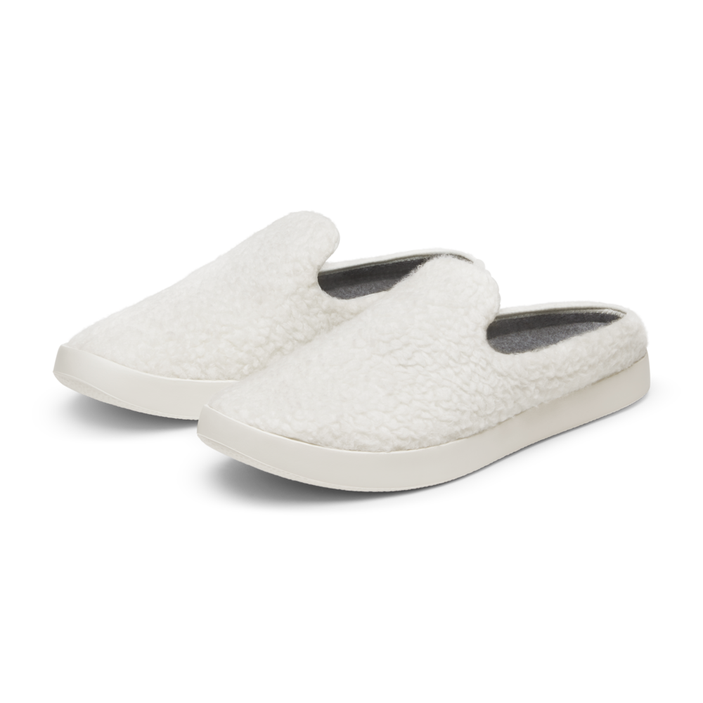 Women's Lounger Mule - Fluff - Natural White (Natural White Sole)