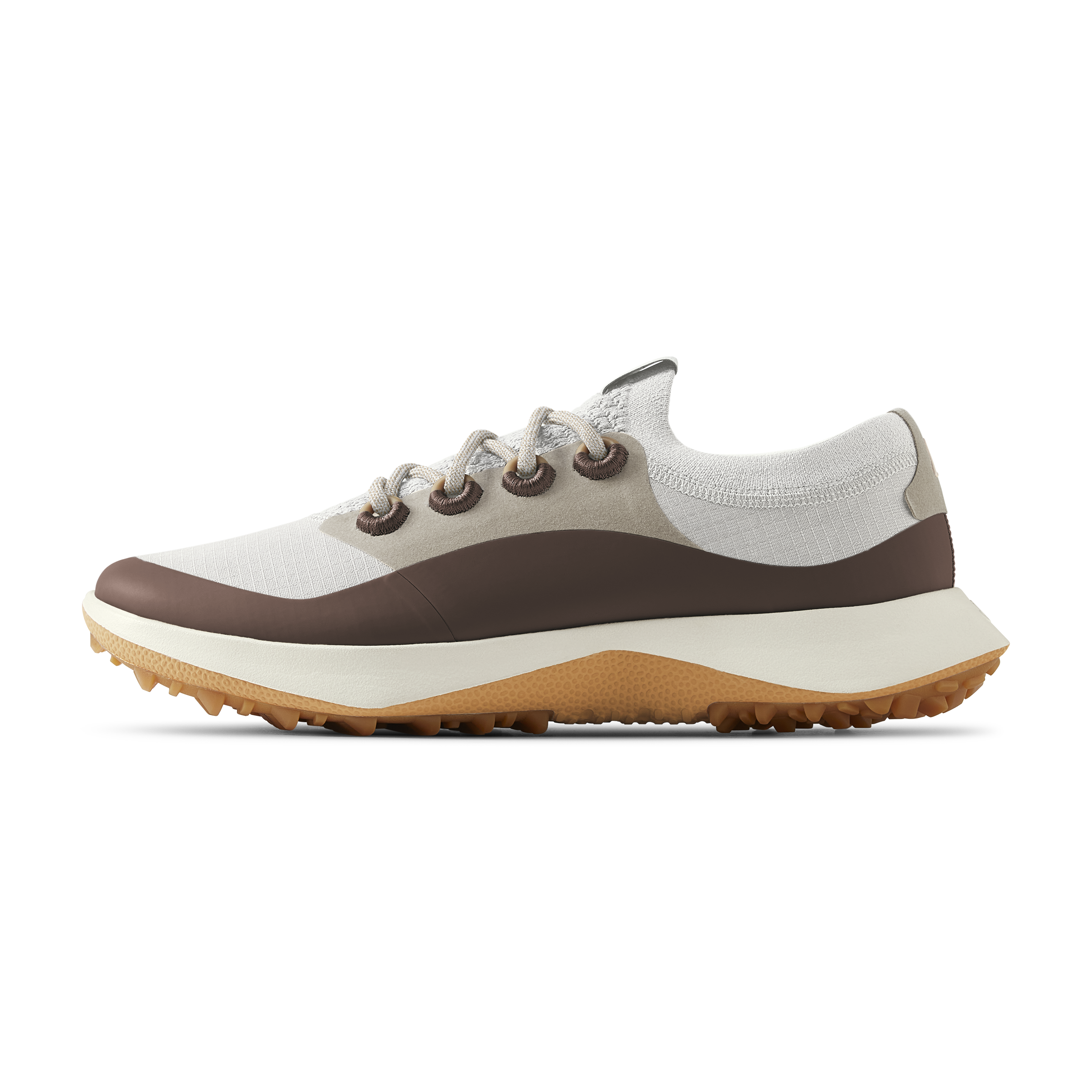 Men's Golf Dashers - Blizzard/Rugged Brown (Natural White Sole)