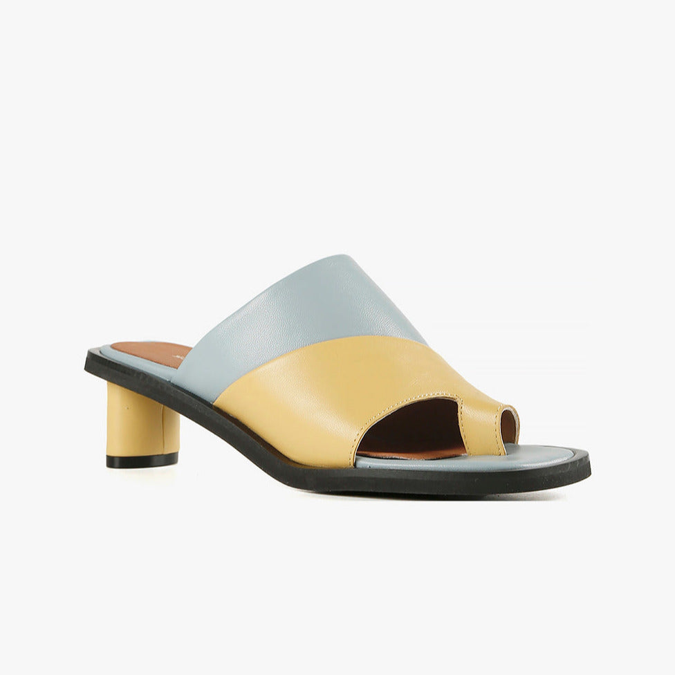 ANGLE BLOCK MULE Sandals