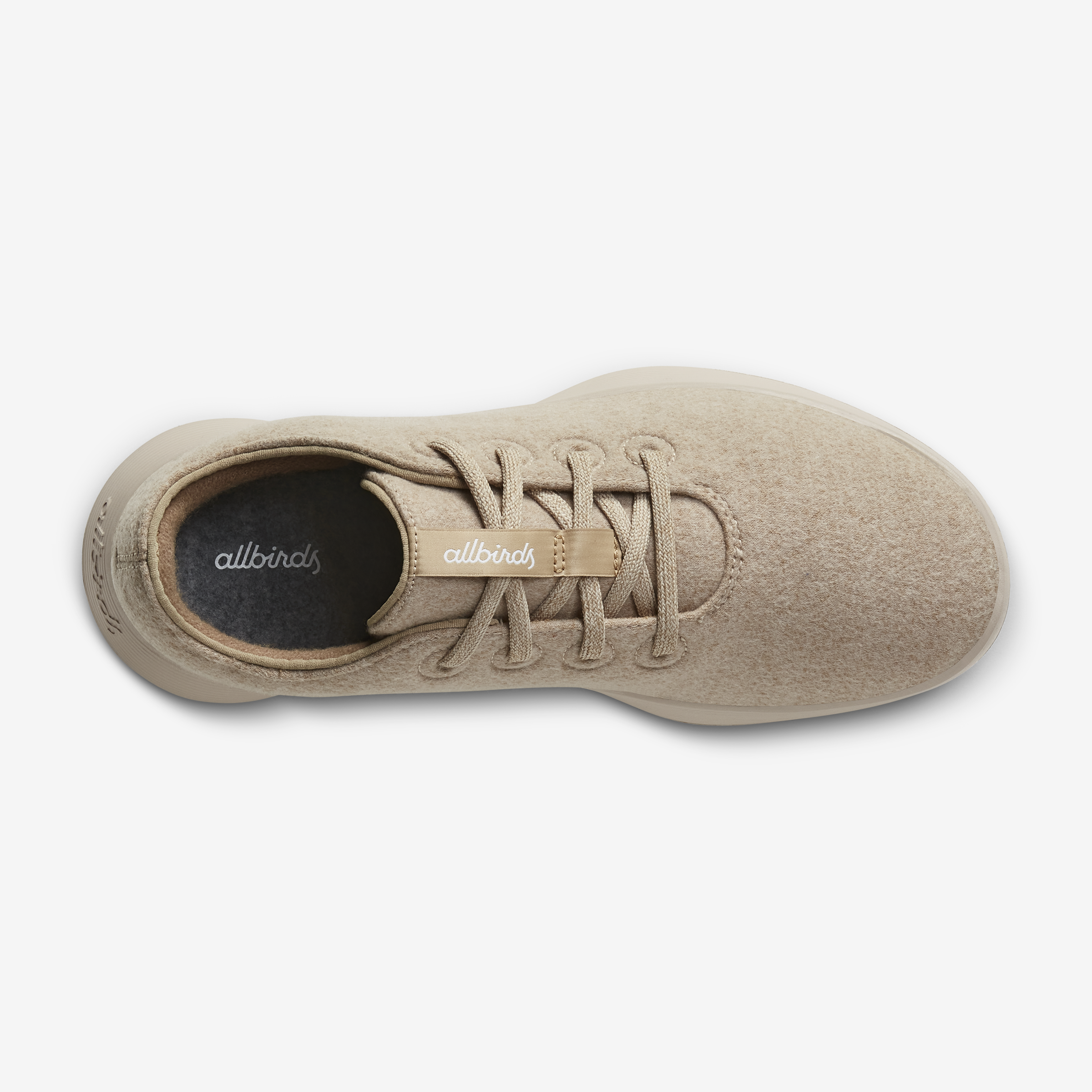 Women's Wool Runner Go - Rugged Beige (Rugged Beige Sole)