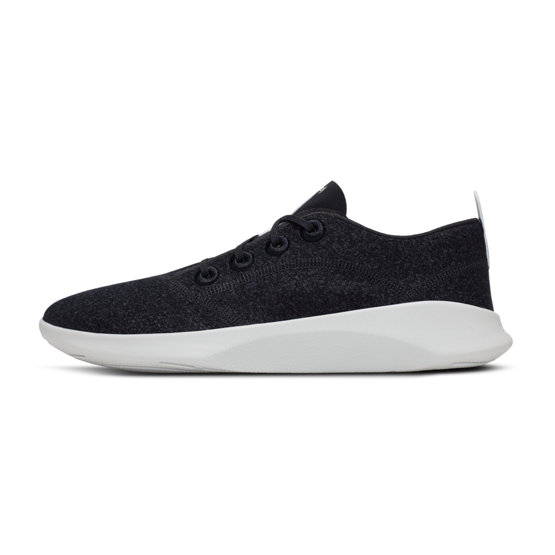 Women's SuperLight Wool Runners - Natural Black (Light Grey Sole)