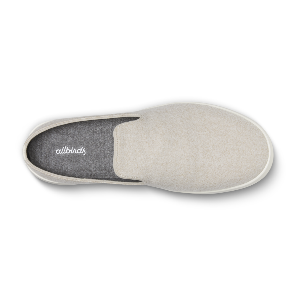 Women's Wool Lounger Mule - Stony Cream (Stony Cream Sole)