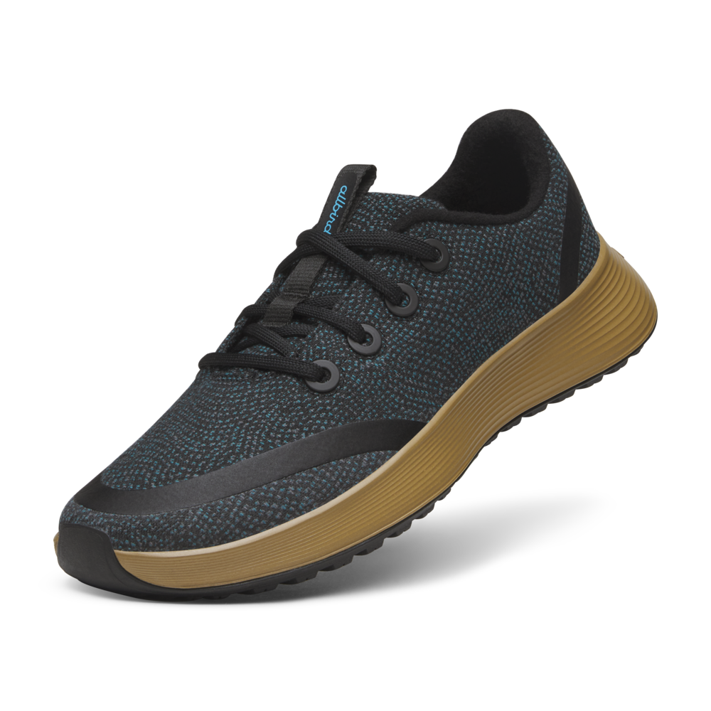 Women's Runner Protect - Natural Black/Chasm Teal (Stony Beige Sole)