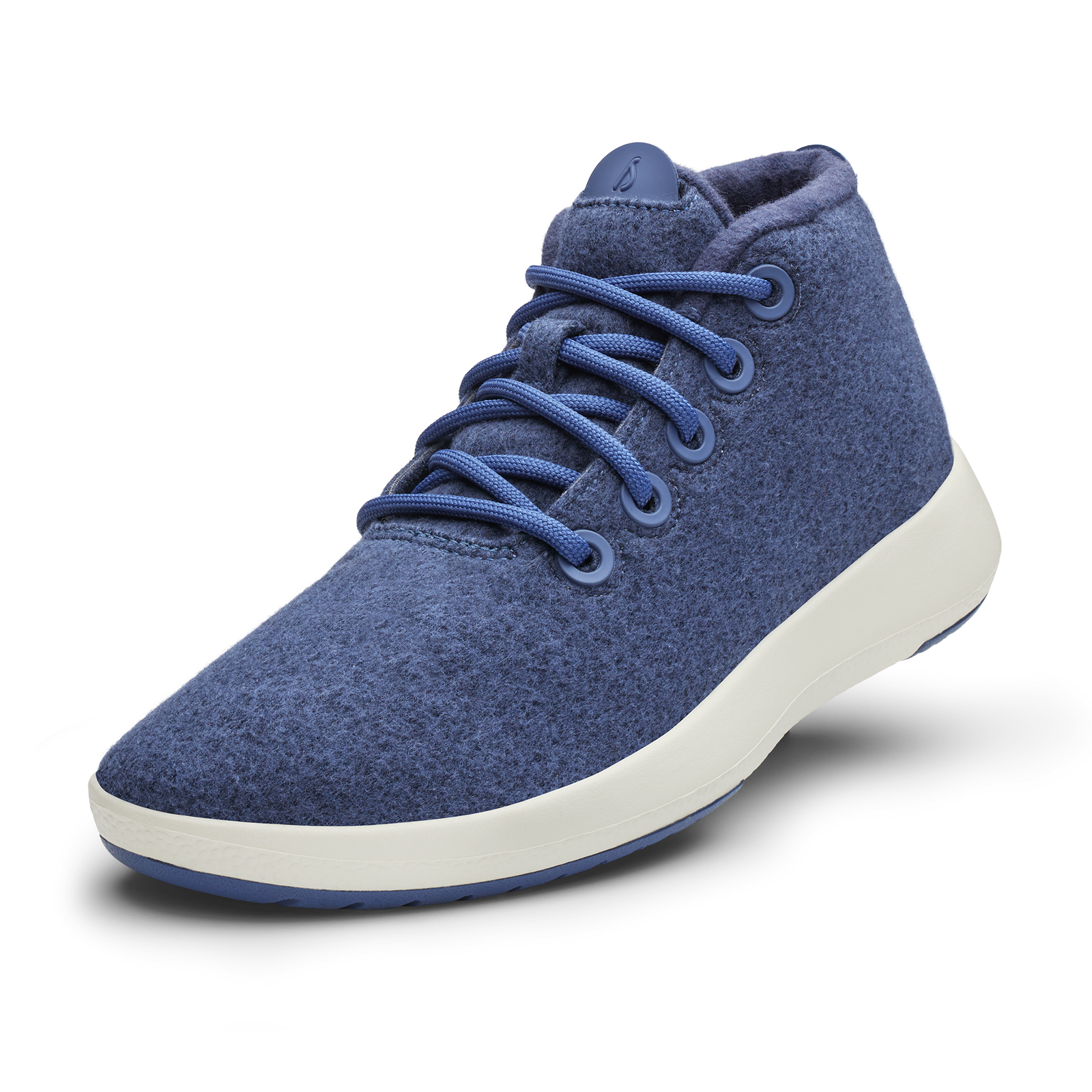 Women's Wool Runner-up Mizzles - Hazy Indigo (Natural White Sole)