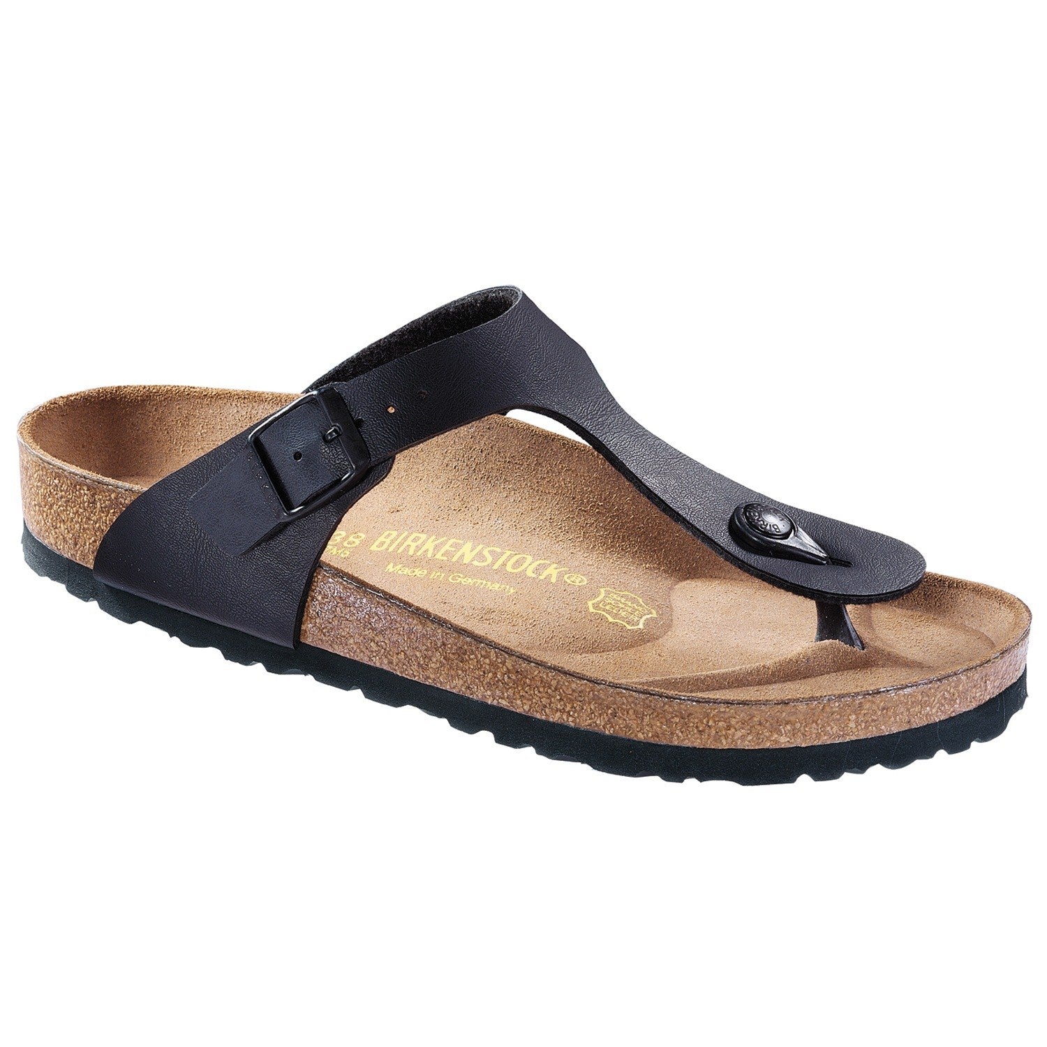 Birkenstock Gizeh Black Birko-Flor Sandal (Women)