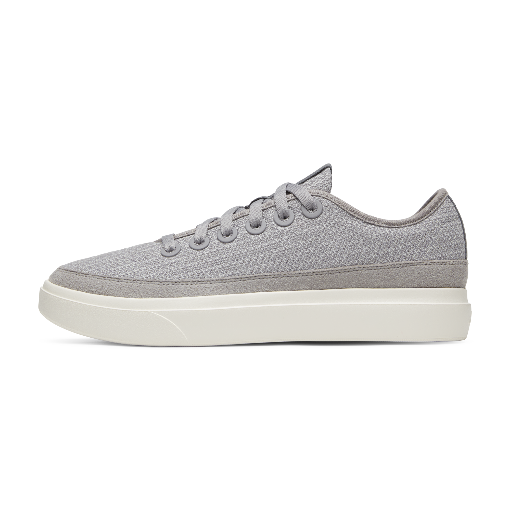 Men's Wool Piper Go - Medium Grey (Natural White Sole)