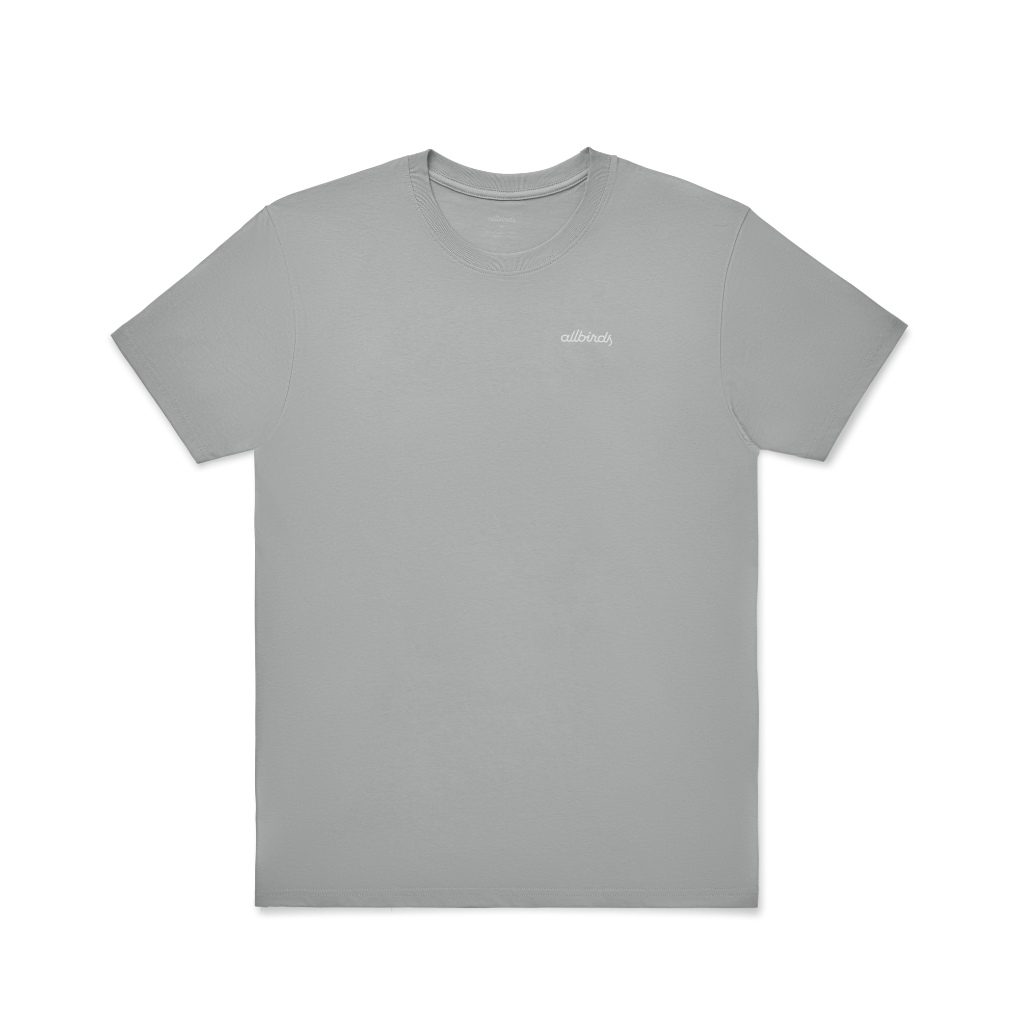 Unisex Organic Cotton Graphic Tee - Medium Grey/Light Grey - Shoes