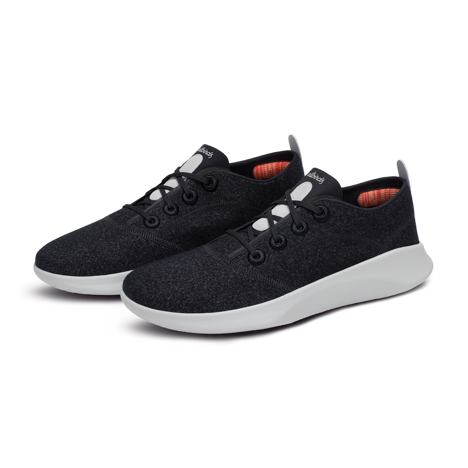 Women's SuperLight Wool Runners - Natural Black (Light Grey Sole)