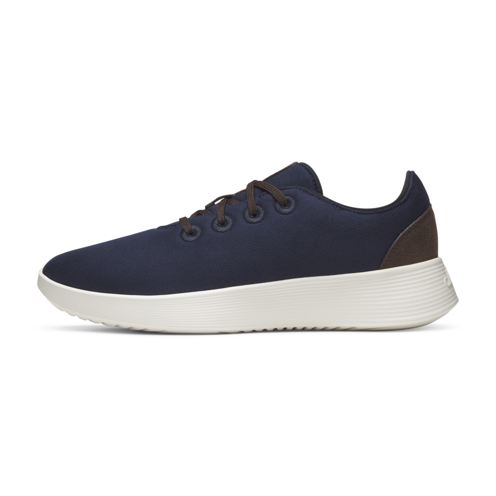 Men's Runner Go - Luxe - True Navy (Natural White Sole)