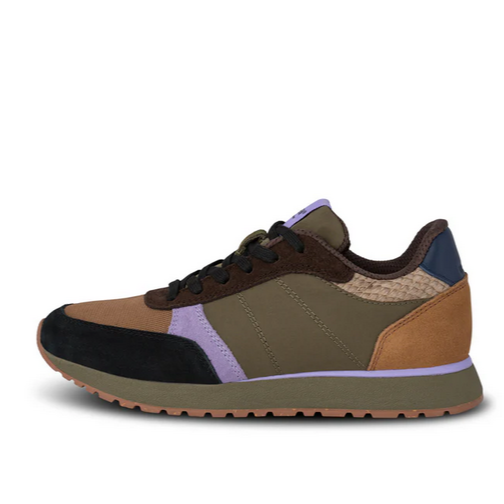 RONJA Dark Olive Orchid Sneakers