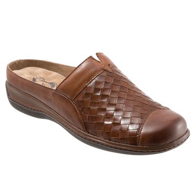 SoftWalk San Marcos Rust Leather Clog (Women)