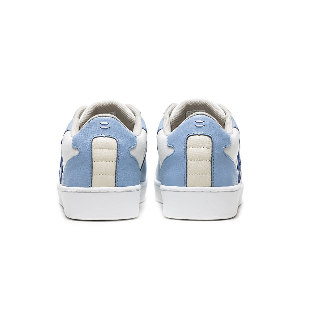 Men's Adelaide White Blue Leather Sneakers 02622-055