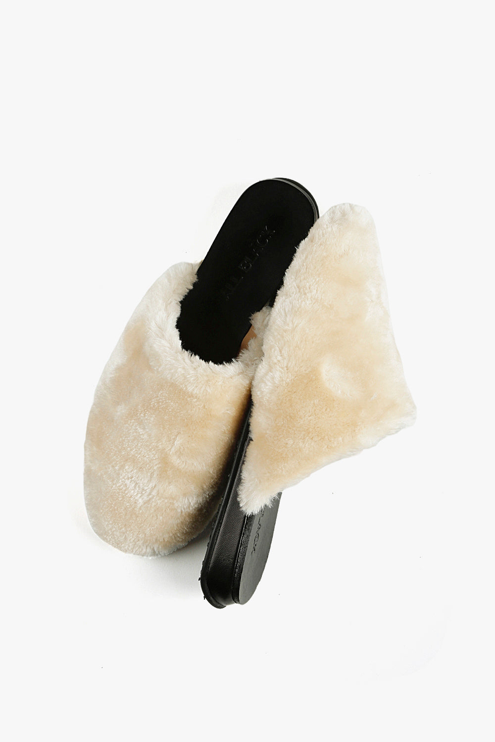 FUN FUR Beige Slipper