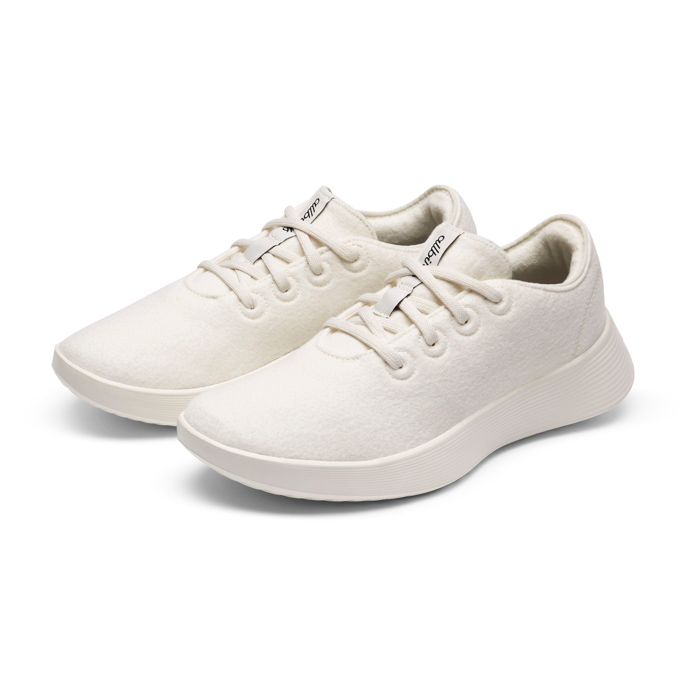 Women's Wool Runner Go - Natural White (Natural White Sole)