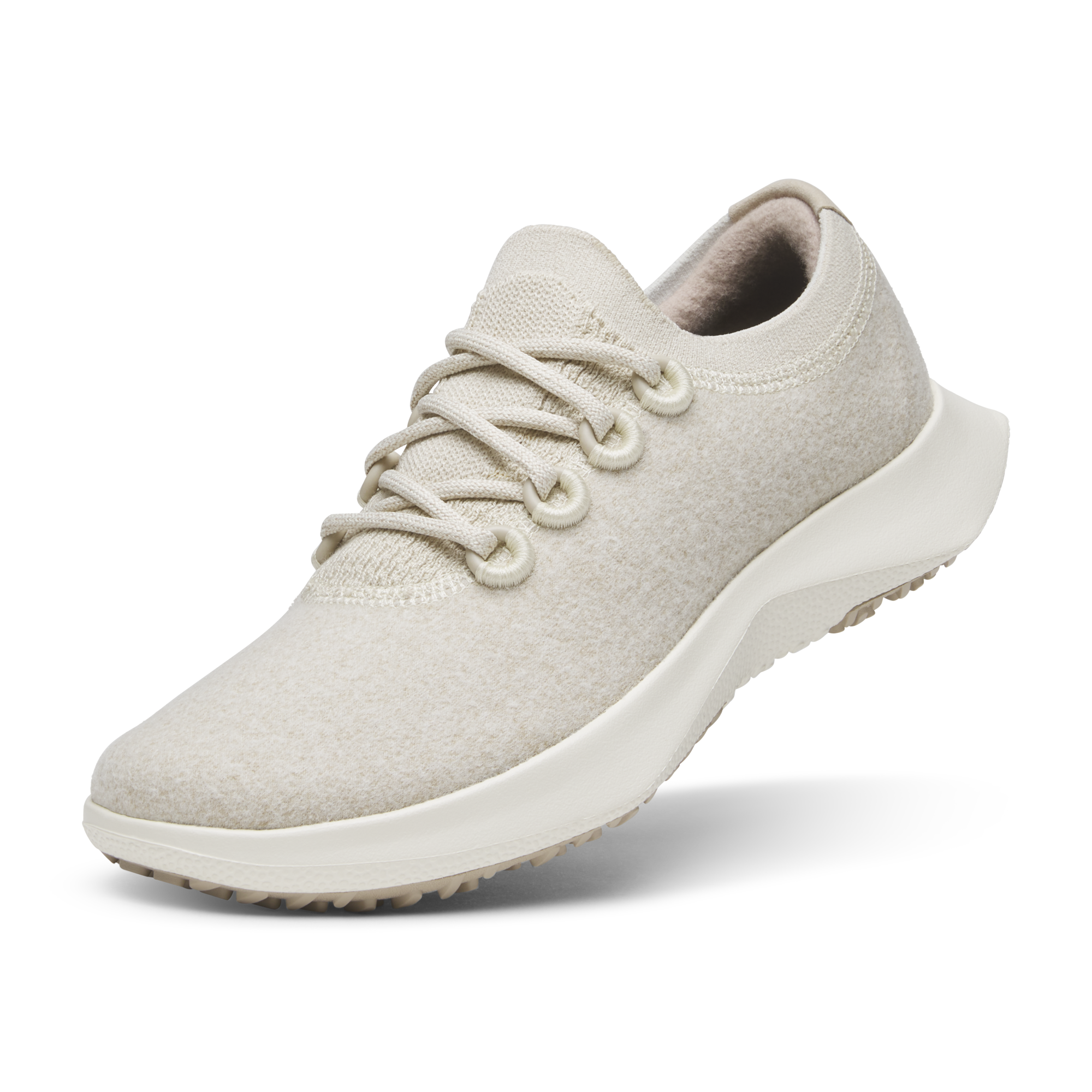 Women's Wool Dasher Mizzles - Stony Cream (Natural White Sole)