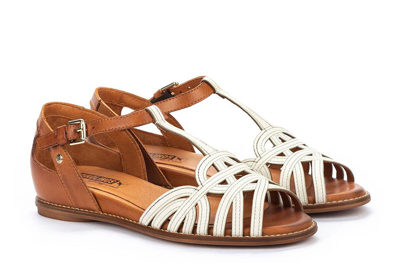 Pikolinos Talavera Brown Leather Sandal (Women)