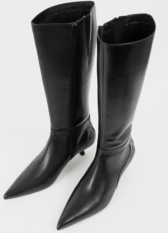 LYYKE Black Tall Boots