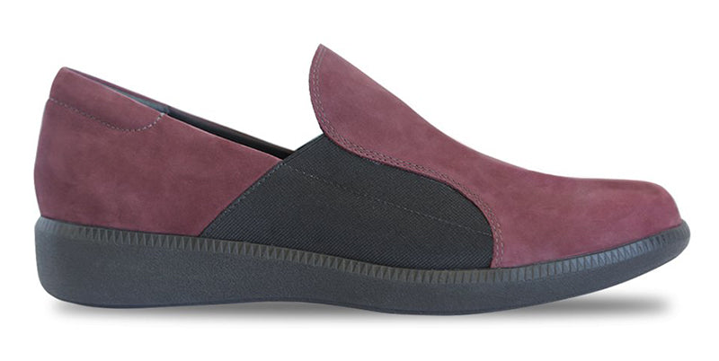 Munro Clay Wine Suede Slip-on (Women)