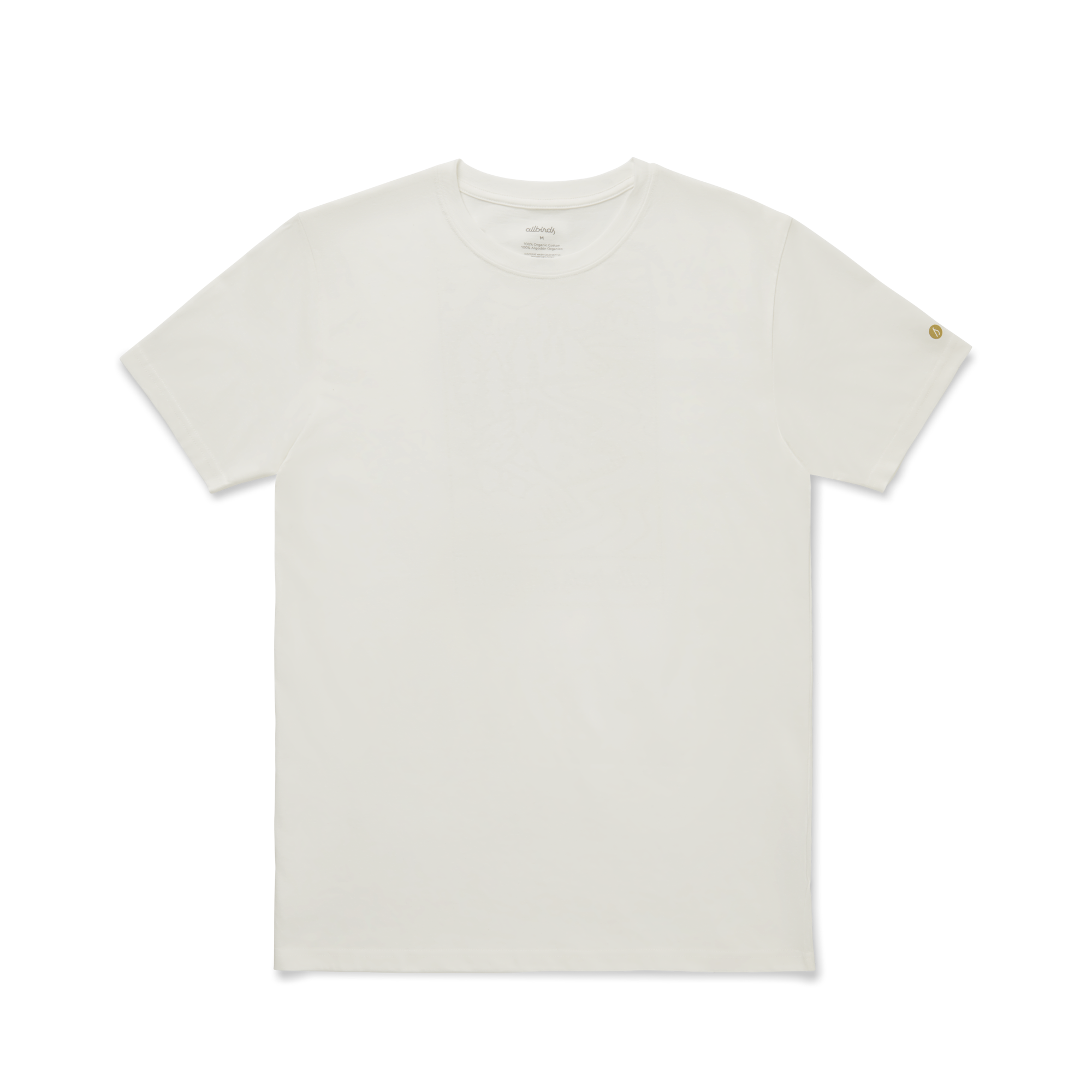 Unisex Organic Cotton Graphic Tee - Natural White/Stony Beige - CA