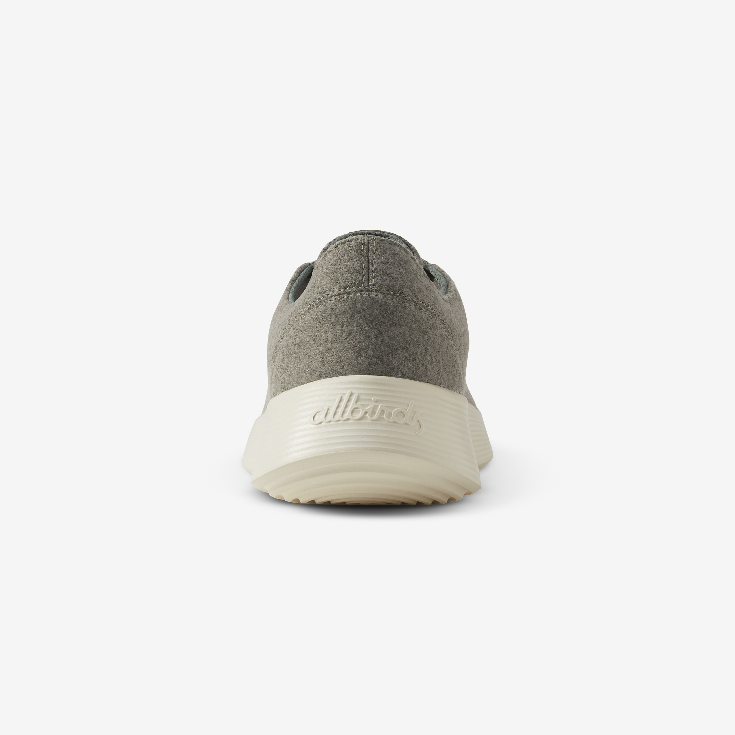 Women's Wool Runner Go - Rugged Green (Stony Cream Sole)