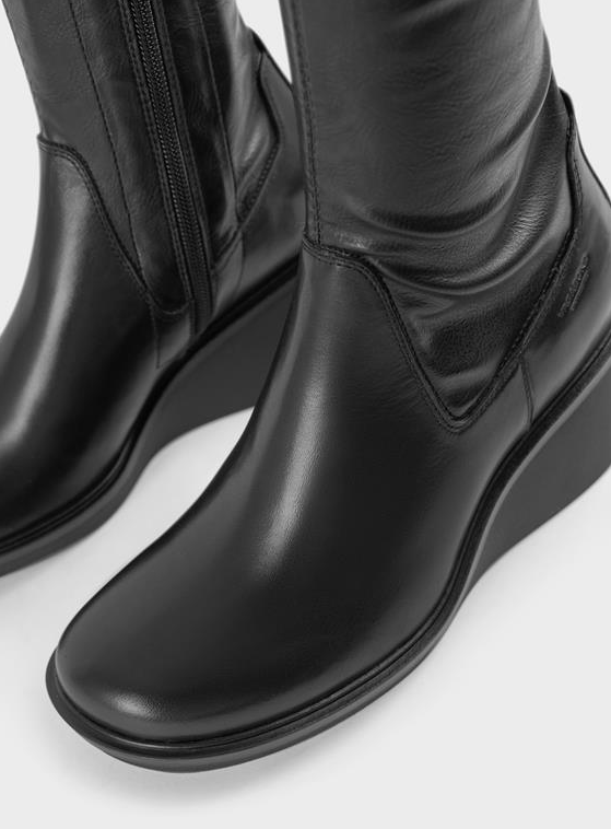 DEENA Black Tall Boots