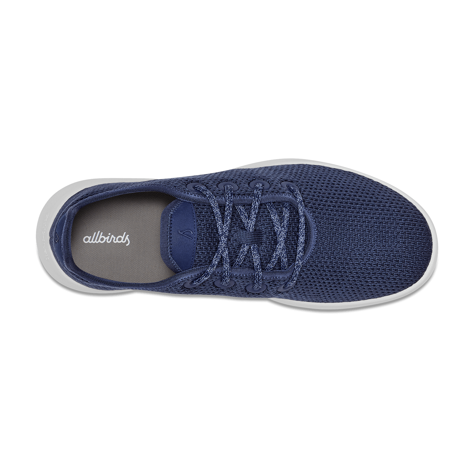 Women's Tree Runners - Marine Blue (White Sole)