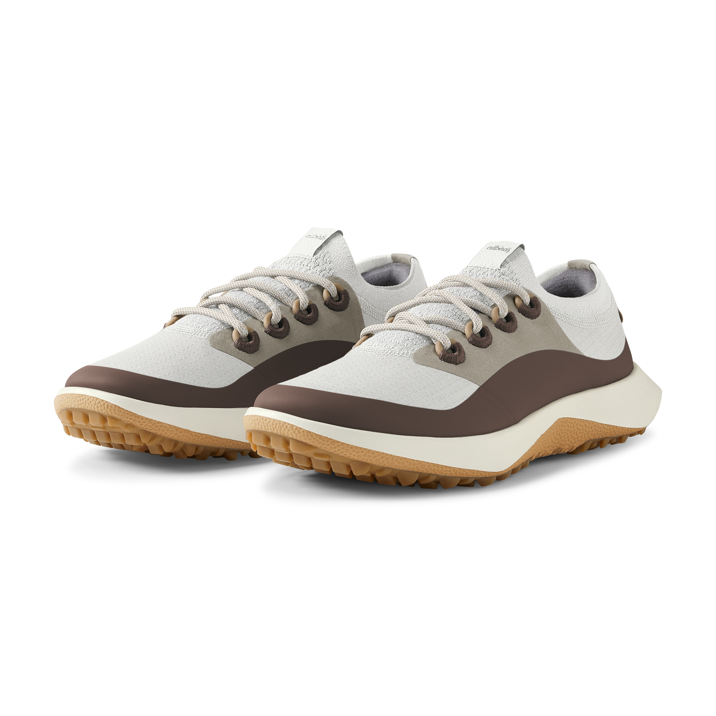 Men's Golf Dashers - Blizzard/Rugged Brown (Natural White Sole)