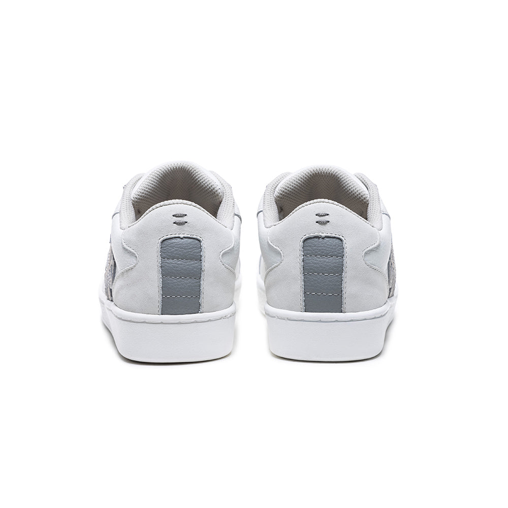 Women's Adelaide White Gray Gold Sneakers 92623-078