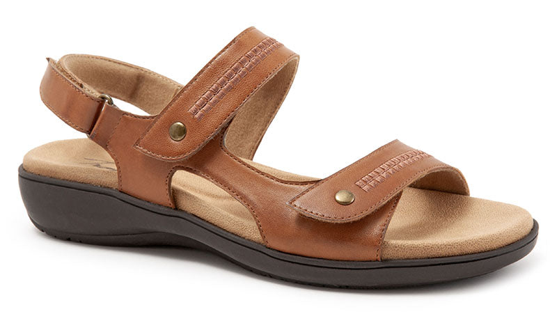 Trotters Venice Luggage Leather Sandal (Women)