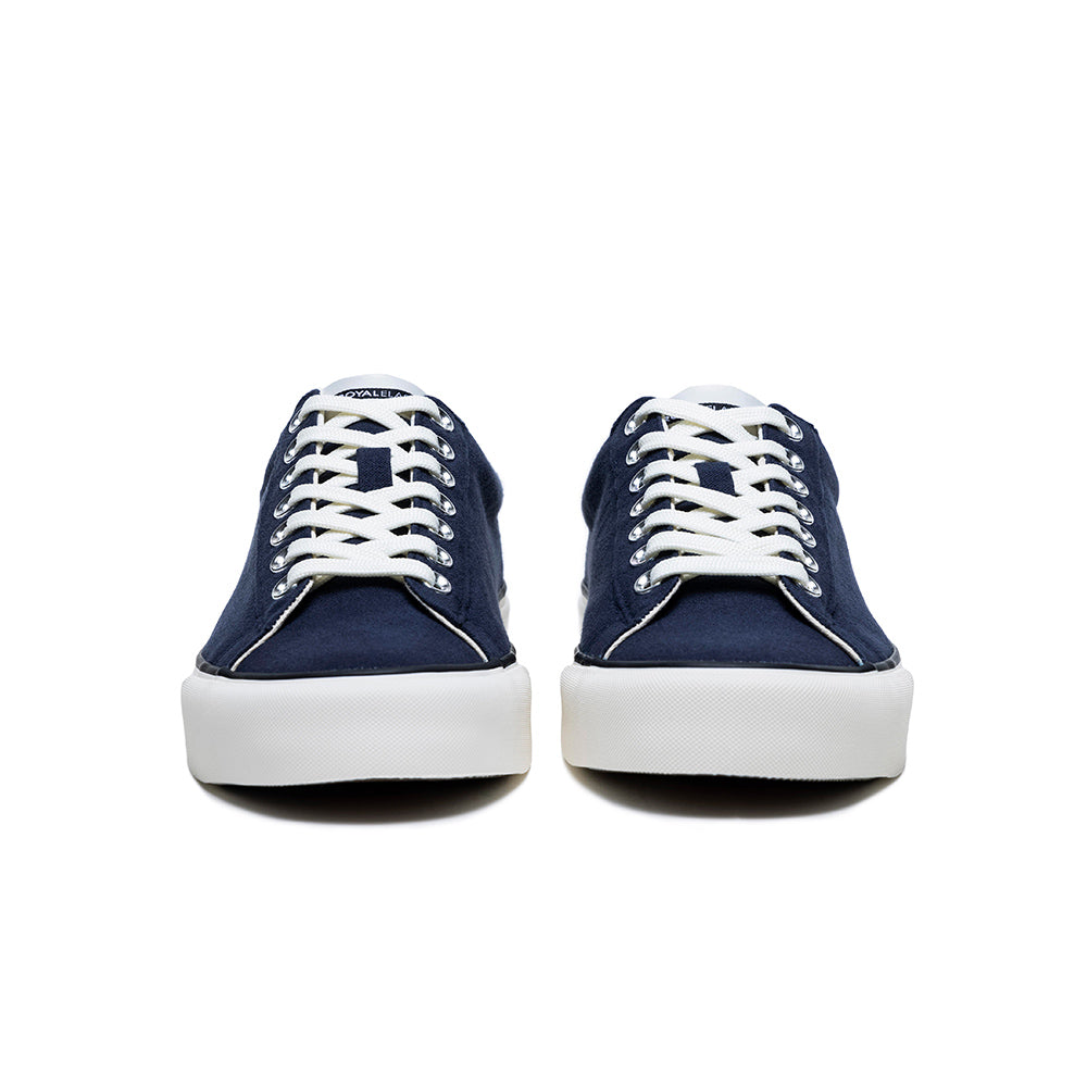 Men's Zone Blue Canvas Low Tops 00821-555