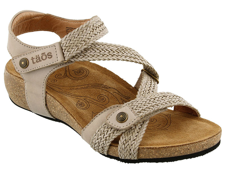 Taos Trulie Stone Leather Sandal (Women)