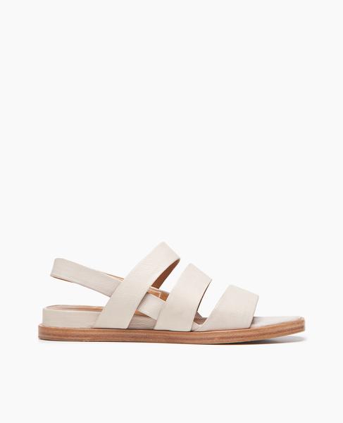 KINGS Ecru Leather Sandal