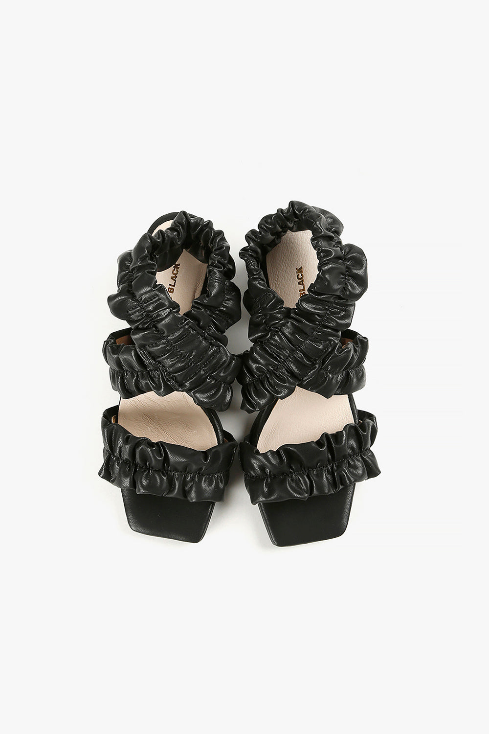 LADY RUCH Black Sandals