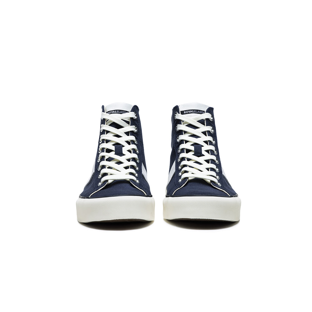 Men's Zone Hi Blue Canvas Hi Tops 00921-555