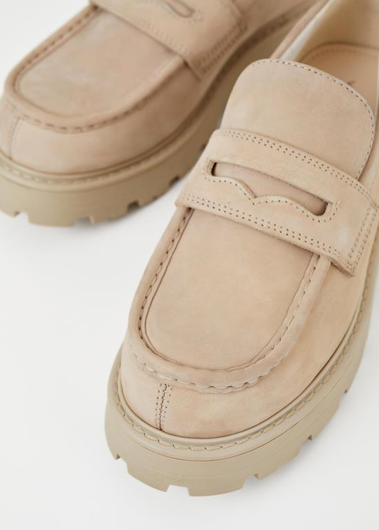 COSMO 2.0 Beige Platform Loafers