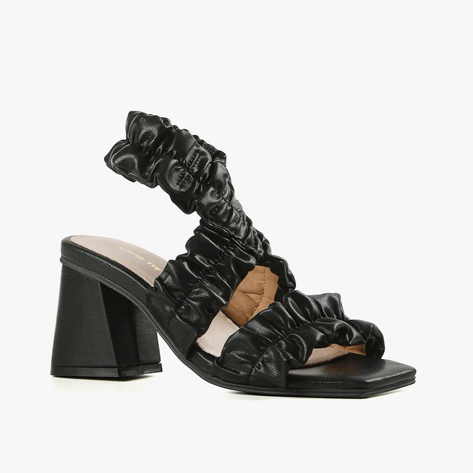 LADY RUCH Black Sandals