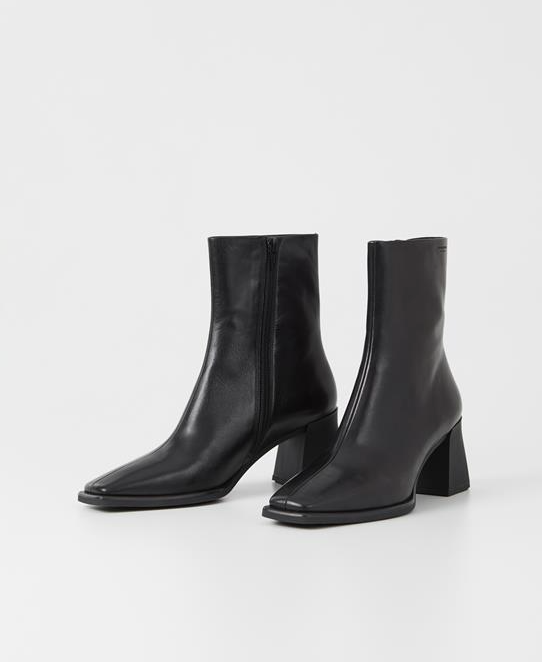 HEDDA Black Ankle Boots