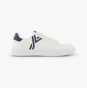 STRATUS CACTUS White & Navy Vegan UNISEX Sneakers