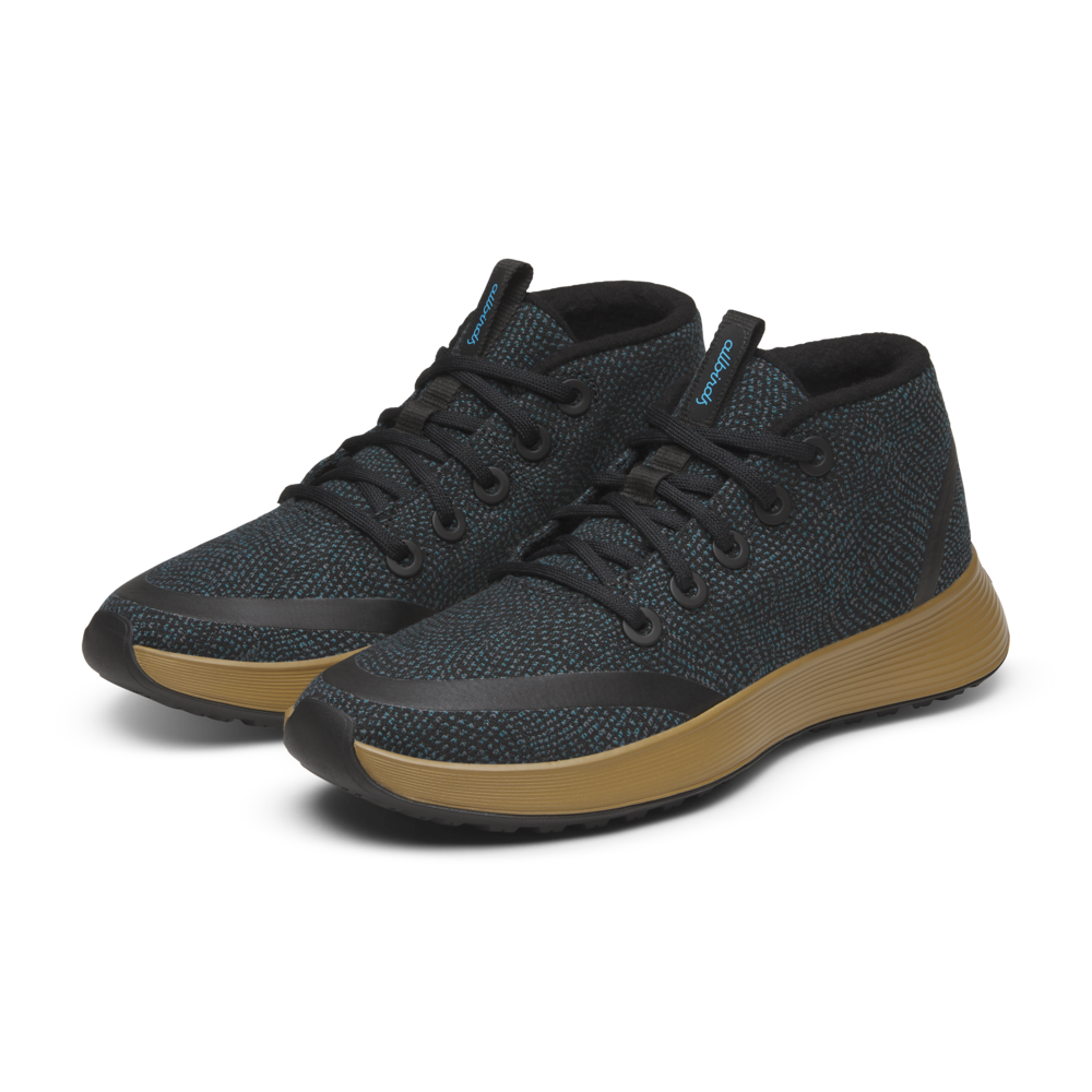 Women's Runner-Up Protect - Natural Black/Chasm Teal (Stony Beige Sole)