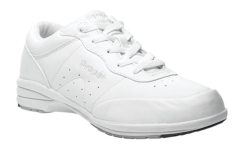 Propet Washable Walker White Leather Sneaker (Women)