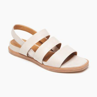 KINGS Ecru Leather Sandal