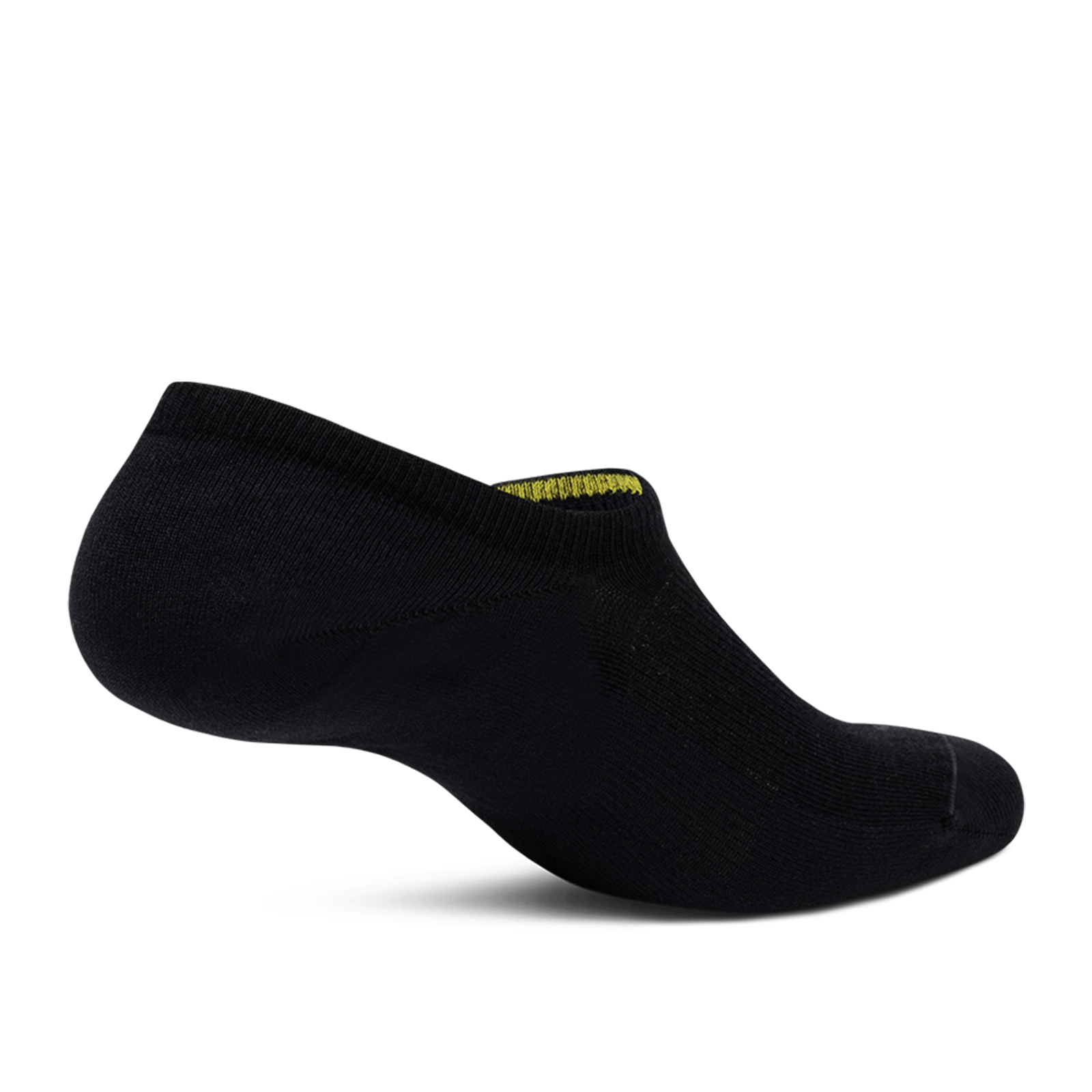 Anytime No Show Sock - Natural Black