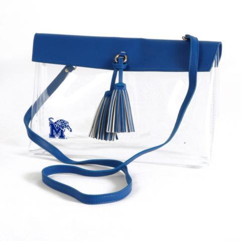 Memphis Rara Blue Clear Handbag (Women)