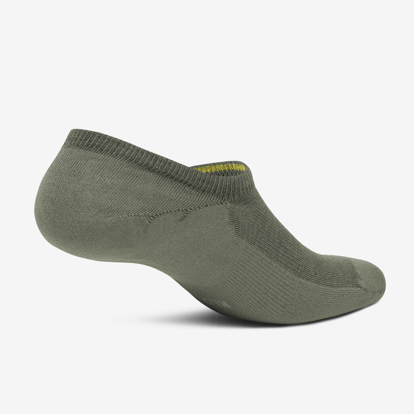 Anytime No Show Sock - Rugged Green