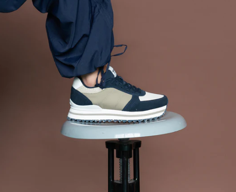 RONJA PLATEAU Navy Multi Sneakers