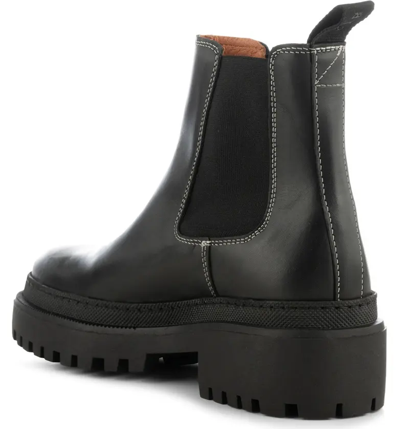 IONA All Black Chelsea Boots